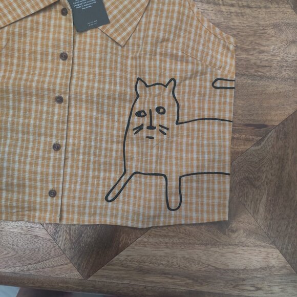 Lazy Oaf top size XXL New - Picture 2 of 4